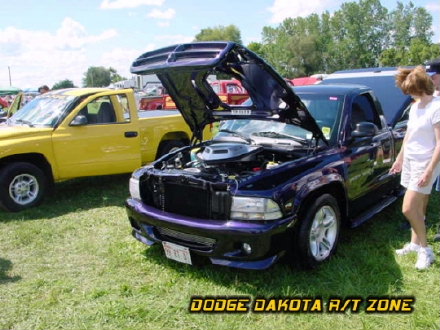 Above: Dodge Dakota R/T, photo from 2000 Mopar Nationals Columbus, Ohio.