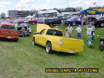 Above: Dodge Dakota R/T, photo from 2000 Mopar Nationals Columbus, Ohio.