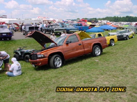 Above: Dodge Dakota R/T, photo from 2000 Mopar Nationals Columbus, Ohio.