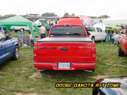 Above: Dodge Dakota R/T, photo from 2000 Mopar Nationals Columbus, Ohio.