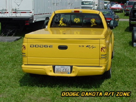 Above: Dodge Dakota R/T, photo from 2001 Mopar Nationals Columbus, Ohio.