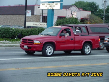 Above: Dodge Dakota R/T, photo from 2001 Mopar Nationals Columbus, Ohio.