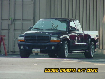 Above: Dodge Dakota R/T, photo from 2002 Mopar Nationals Columbus, Ohio.