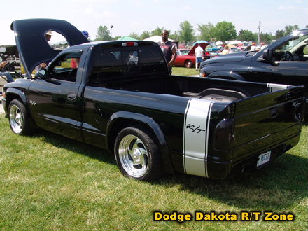 Above: Dodge Dakota R/T, photo from 2005 Mopars At Indy Indianapolis, Indiana.