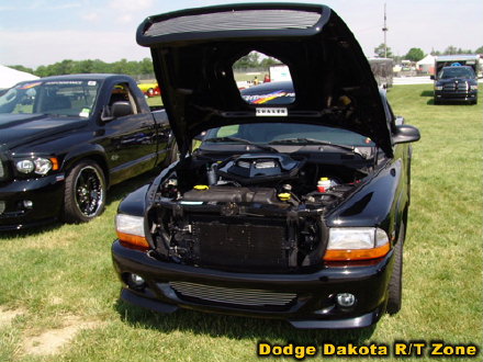 Above: Dodge Dakota R/T, photo from 2005 Mopars At Indy Indianapolis, Indiana.
