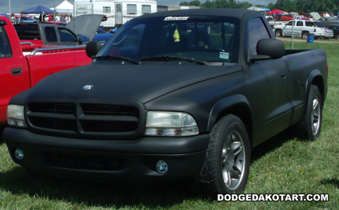 Above: Dodge Dakota R/T, photo from 2012 Mopars Nationals Columbus, Ohio.