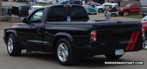 Above: Dodge Dakota R/T, photo from 2012 Mopars Nationals Columbus, Ohio.