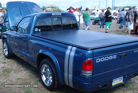 Above: Dodge Dakota R/T, photo from 2012 Mopars Nationals Columbus, Ohio.