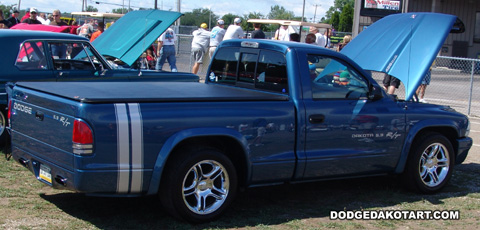 Above: Dodge Dakota R/T, photo from 2012 Mopars Nationals Columbus, Ohio.