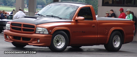 Above: Dodge Dakota R/T, photo from 2012 Mopars Nationals Columbus, Ohio.