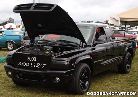 Above: Dodge Dakota R/T, photo from 2012 Mopars Nationals Columbus, Ohio.