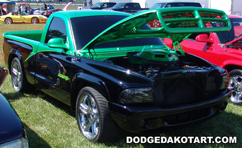 Above: Dodge Dakota R/T, photo from 2012 Mopars Nationals Columbus, Ohio.