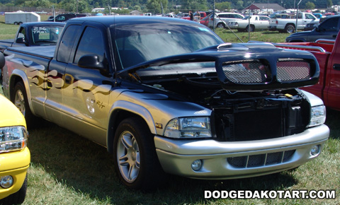 Above: Dodge Dakota R/T, photo from 2012 Mopars Nationals Columbus, Ohio.