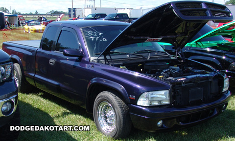 Above: Dodge Dakota R/T, photo from 2012 Mopars Nationals Columbus, Ohio.