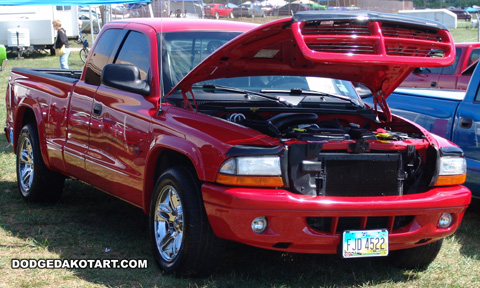 Above: Dodge Dakota R/T, photo from 2012 Mopars Nationals Columbus, Ohio.