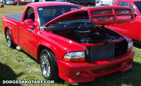 Above: Dodge Dakota R/T, photo from 2012 Mopars Nationals Columbus, Ohio.