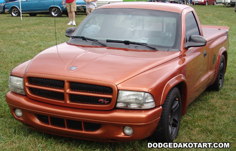 Above: Dodge Dakota R/T, photo from 2012 Mopars Nationals Columbus, Ohio.