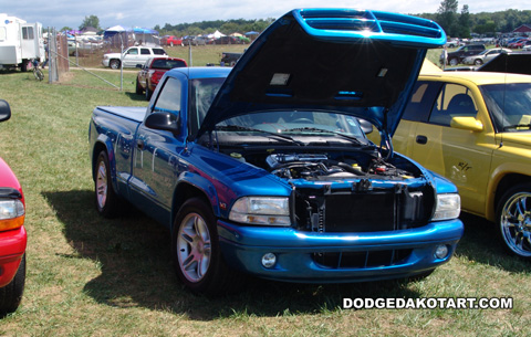 Above: Dodge Dakota R/T, photo from 2012 Mopars Nationals Columbus, Ohio.