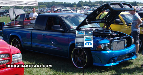 Above: Dodge Dakota R/T, photo from 2012 Mopars Nationals Columbus, Ohio.