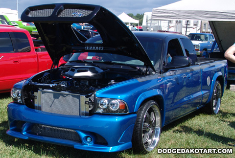 Above: Dodge Dakota R/T, photo from 2012 Mopars Nationals Columbus, Ohio.