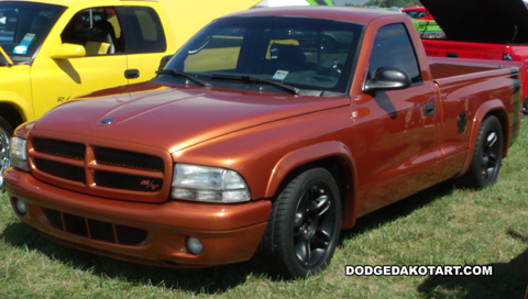 Above: Dodge Dakota R/T, photo from 2012 Mopars Nationals Columbus, Ohio.