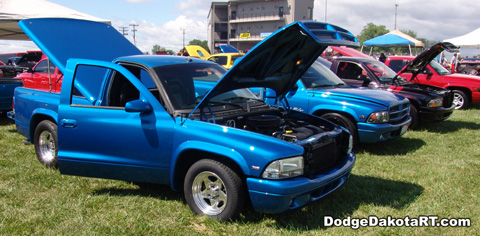 Above: Dodge Dakota R/T, photo from 2012 Mopars Nationals Columbus, Ohio.