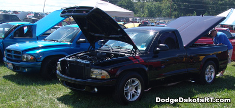 Above: Dodge Dakota R/T, photo from 2012 Mopars Nationals Columbus, Ohio.