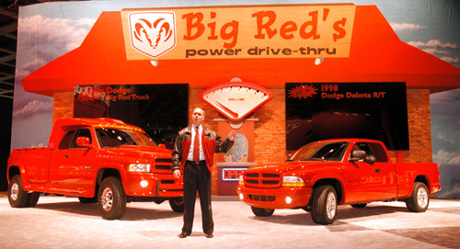 Big Red Truck and the 1998 Dodge Dakota R/T