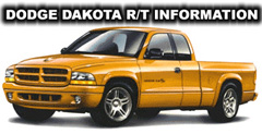 Dodge Dakota R/T Information